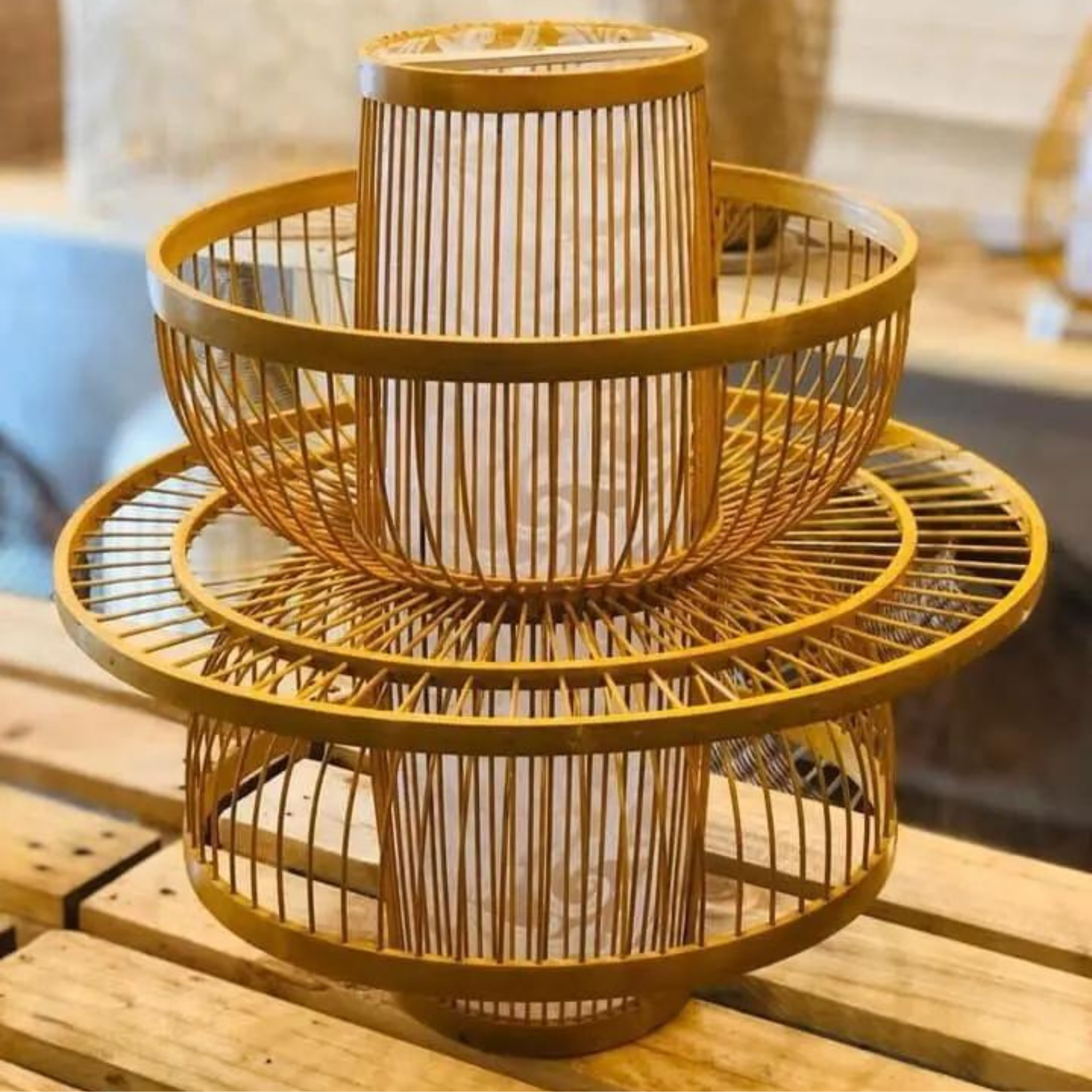 Bamboo Lamp | Bamboo Pendant Lamp LP-5